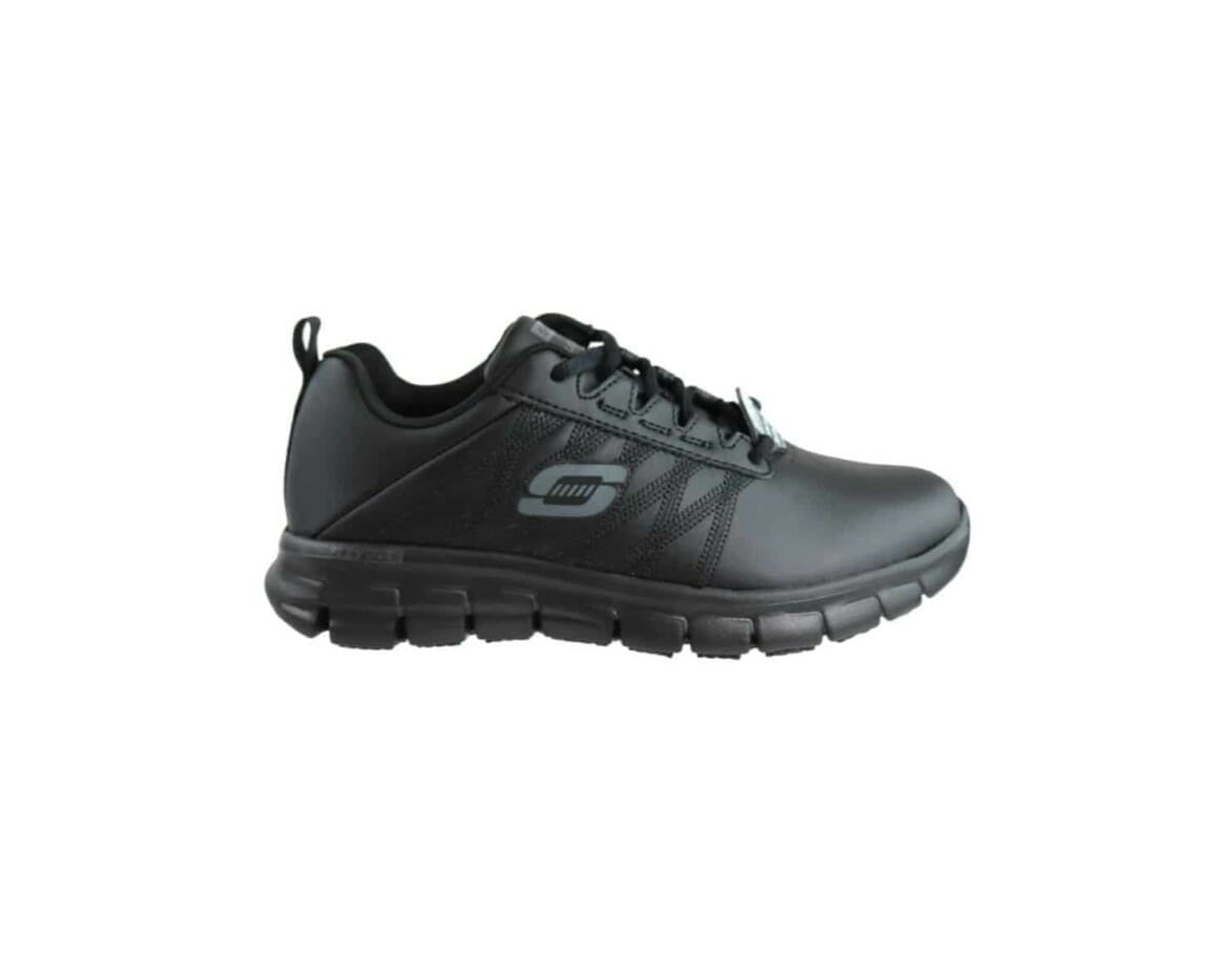 Sure Track 'Erath' by Skechers For Work 76576 Slip-resistant Shoe in Black