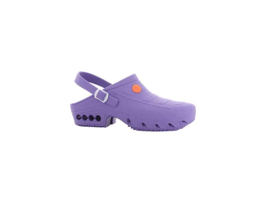 Purple on sale nursing clogs