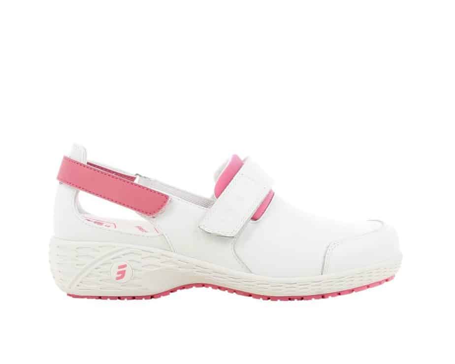 'Samantha' Comfortable Leather Shoes for Nurses O2
