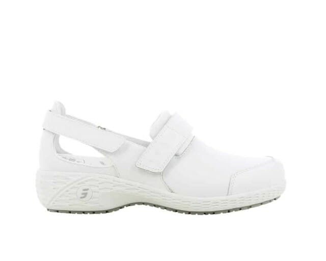 'Samantha' Comfortable Leather Shoes for Nurses O2