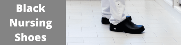 Black Nursing Shoes